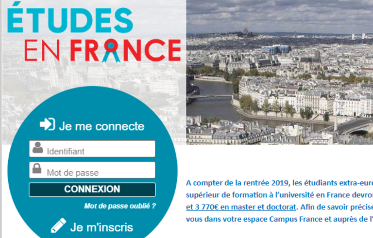 Procédures de Candidatures  Campus France